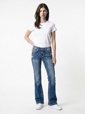 Ariat Women's Mid Rise Boot Jeans